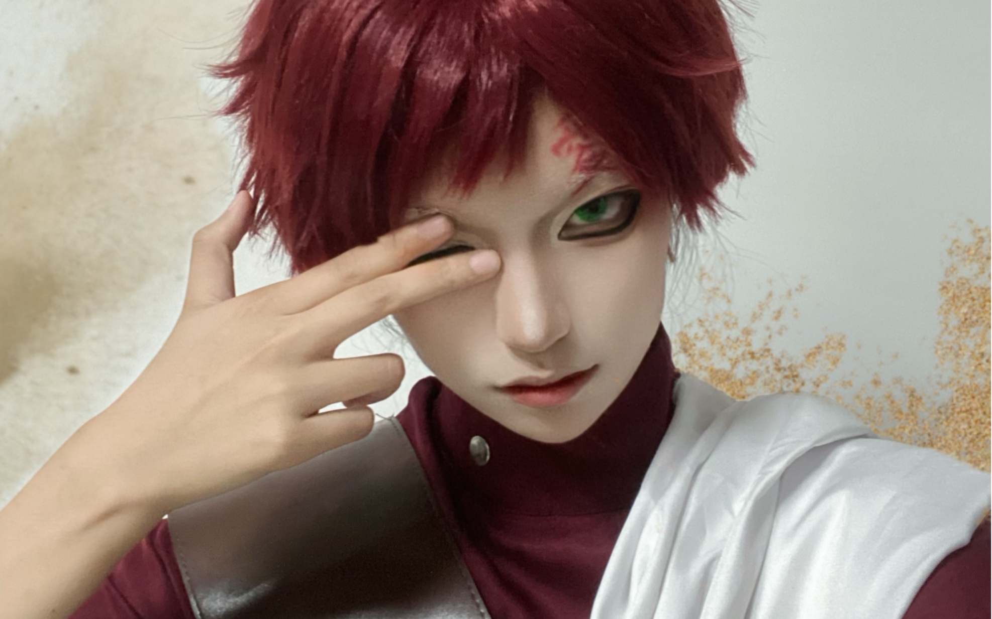 砂暴送葬【火影忍者 我愛羅 cos】