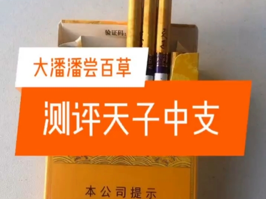 重庆中烟 天子中支 测评 拆盒分享 收藏烟盒 感谢关注