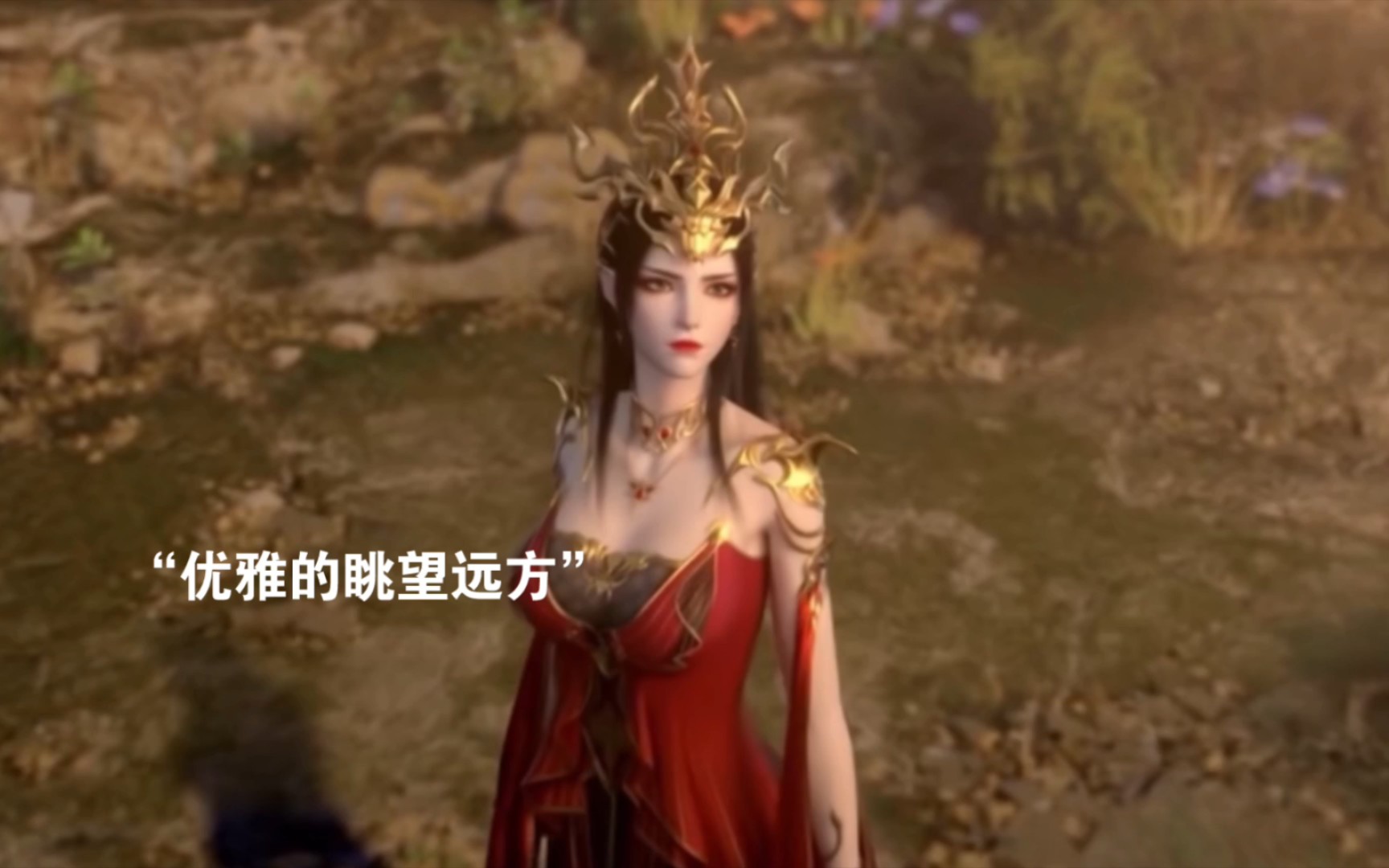 斗破苍穹预热:彩鳞全新造型闪亮登场,优雅,实在是太优雅啦!