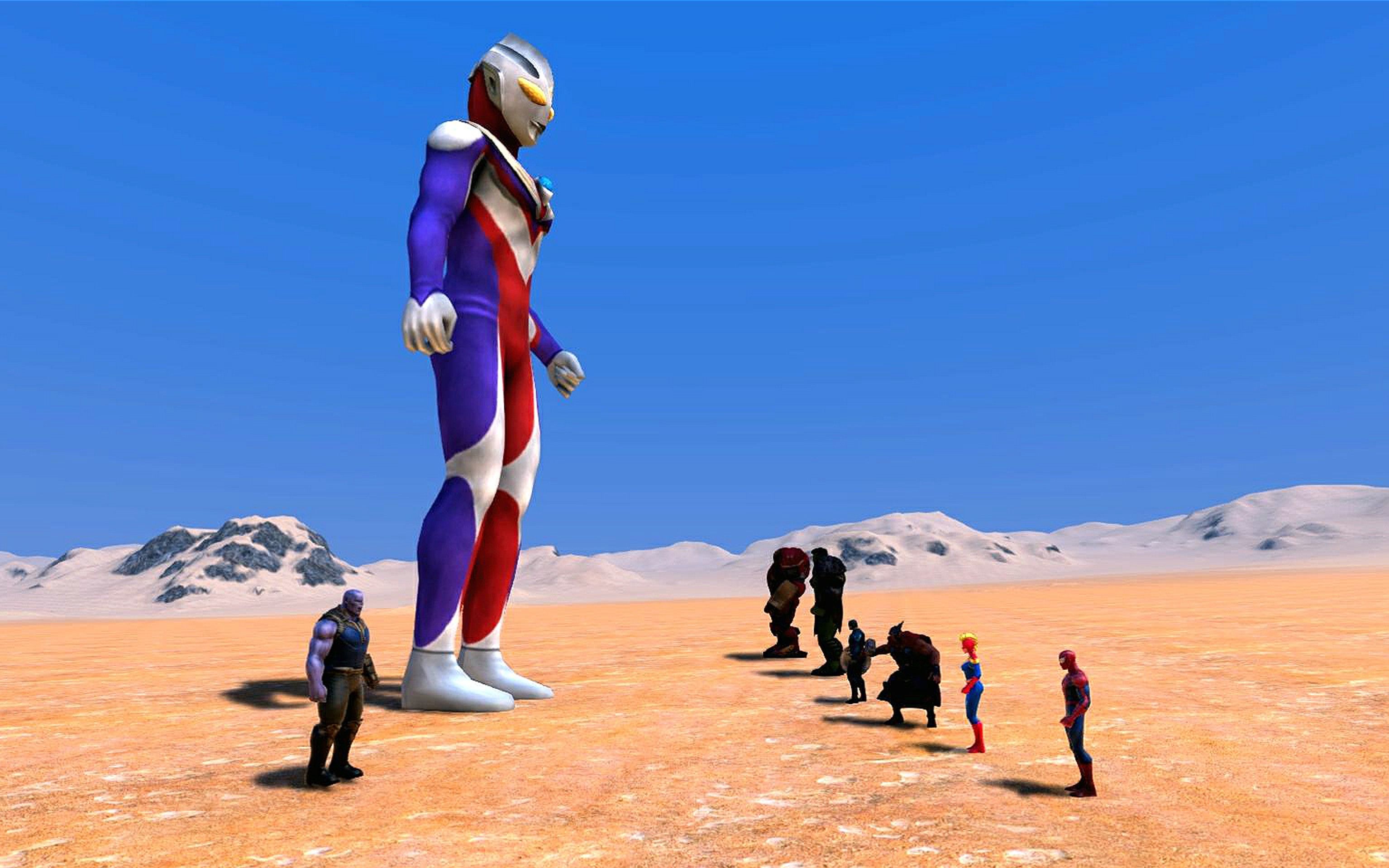 灭霸联手迪迦奥特曼能否团灭复仇者联盟结局太震撼了