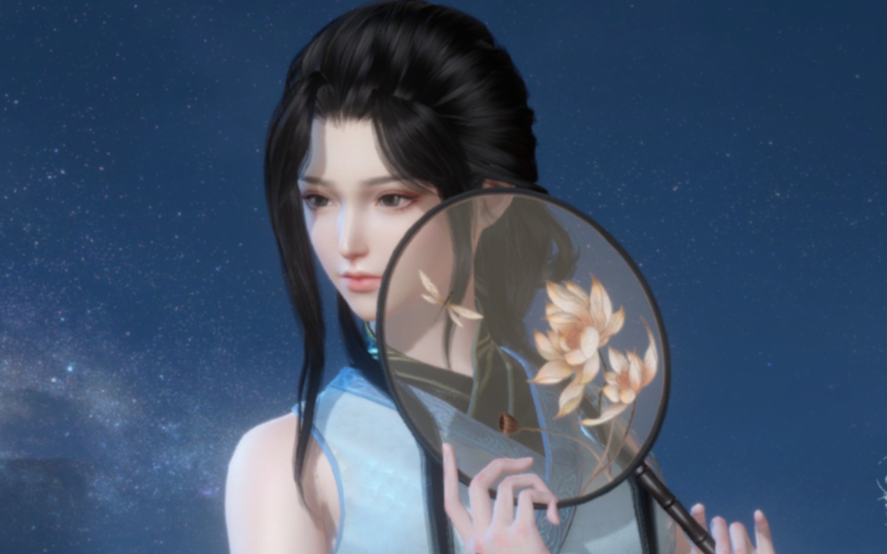 【逆水寒手游捏脸】是时候接受淡颜系美女的冲击啦!不,只是没上妆吧