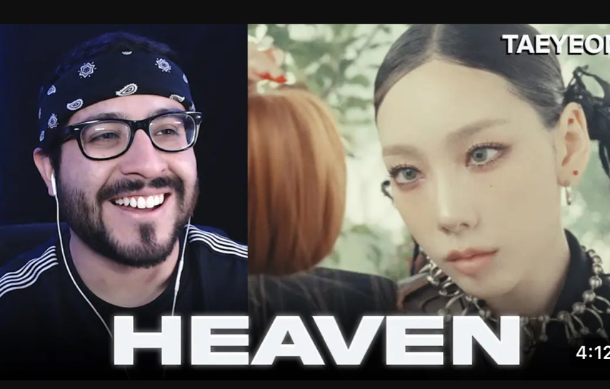 金泰妍新歌heavenmv reaction最新油管!