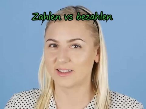 德语动词辨析:zahlen vs bezahlen哔哩哔哩bilibili