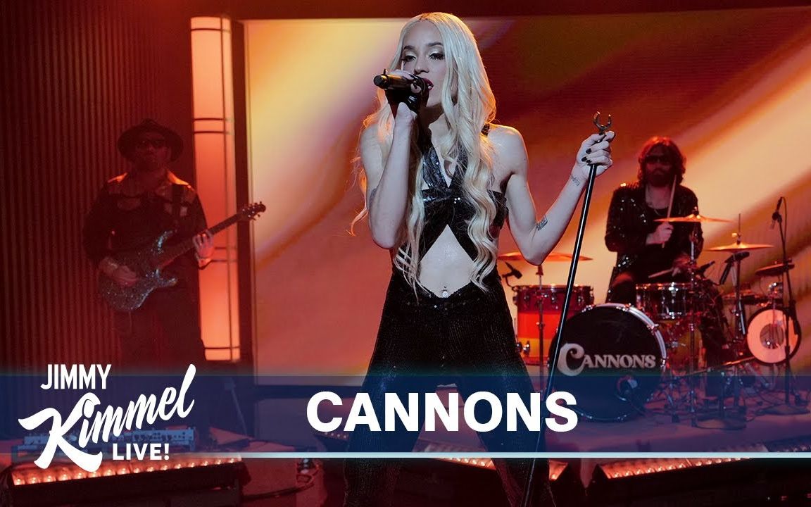 【cannons】「loving you」jimmy kimmel live雞毛秀最新現場