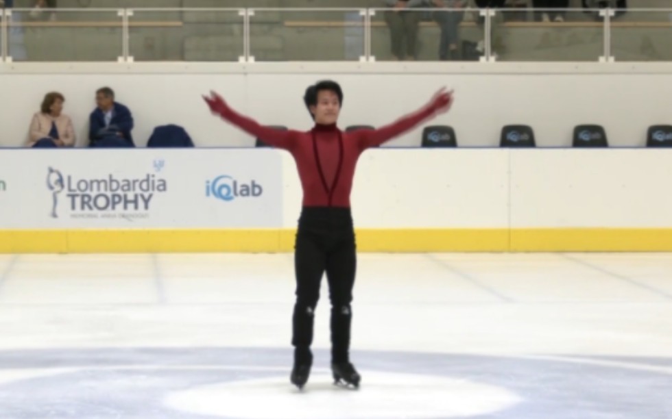 [图]萧传文 Adam Siao Him Fa （FRA） 《Rain,in Your Black Eyes》Lombardia Trophy 2022 SP