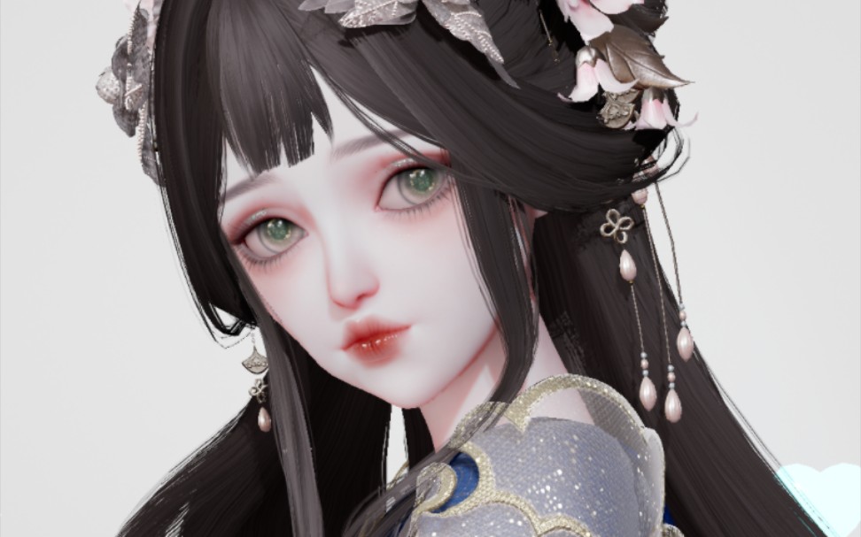 【以闪亮之名|捏脸】古风