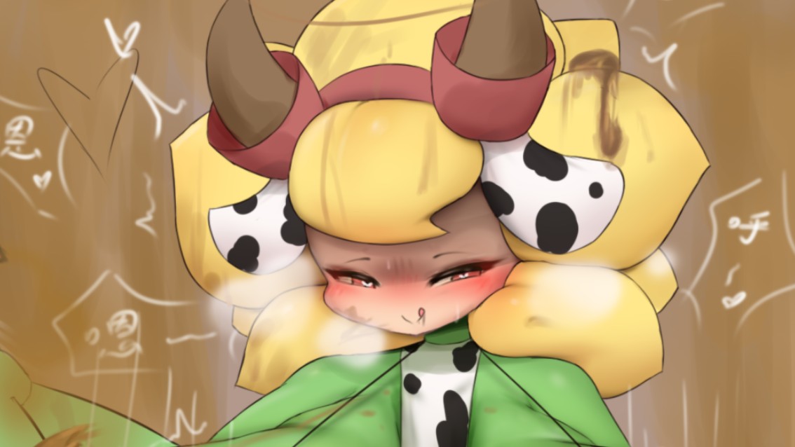 喜欢巧克力酱的耀斑花