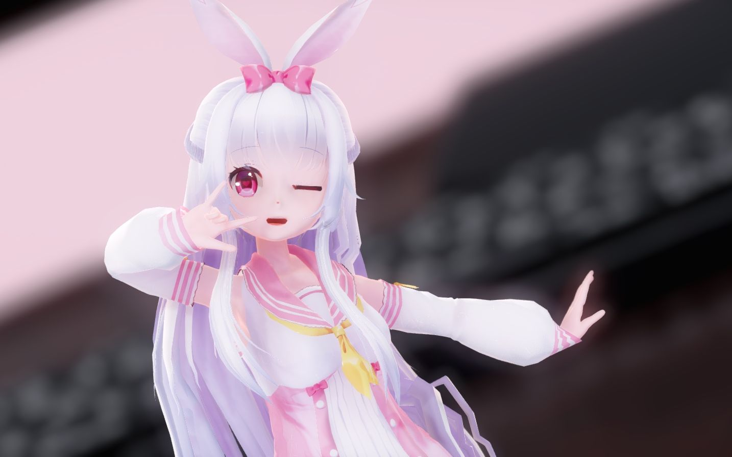 【梦梦奈mmd】欢迎来到兽耳学生会!