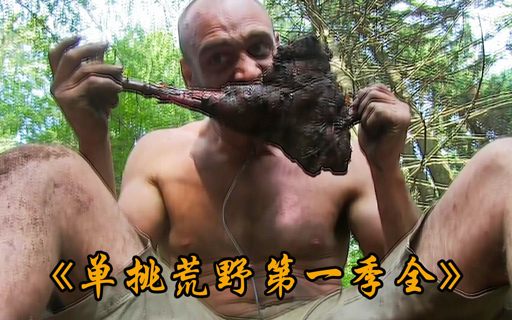 单挑荒野第一季全,德爷走遍全球,努力寻找美食锻炼挨饿技能哔哩哔哩bilibili