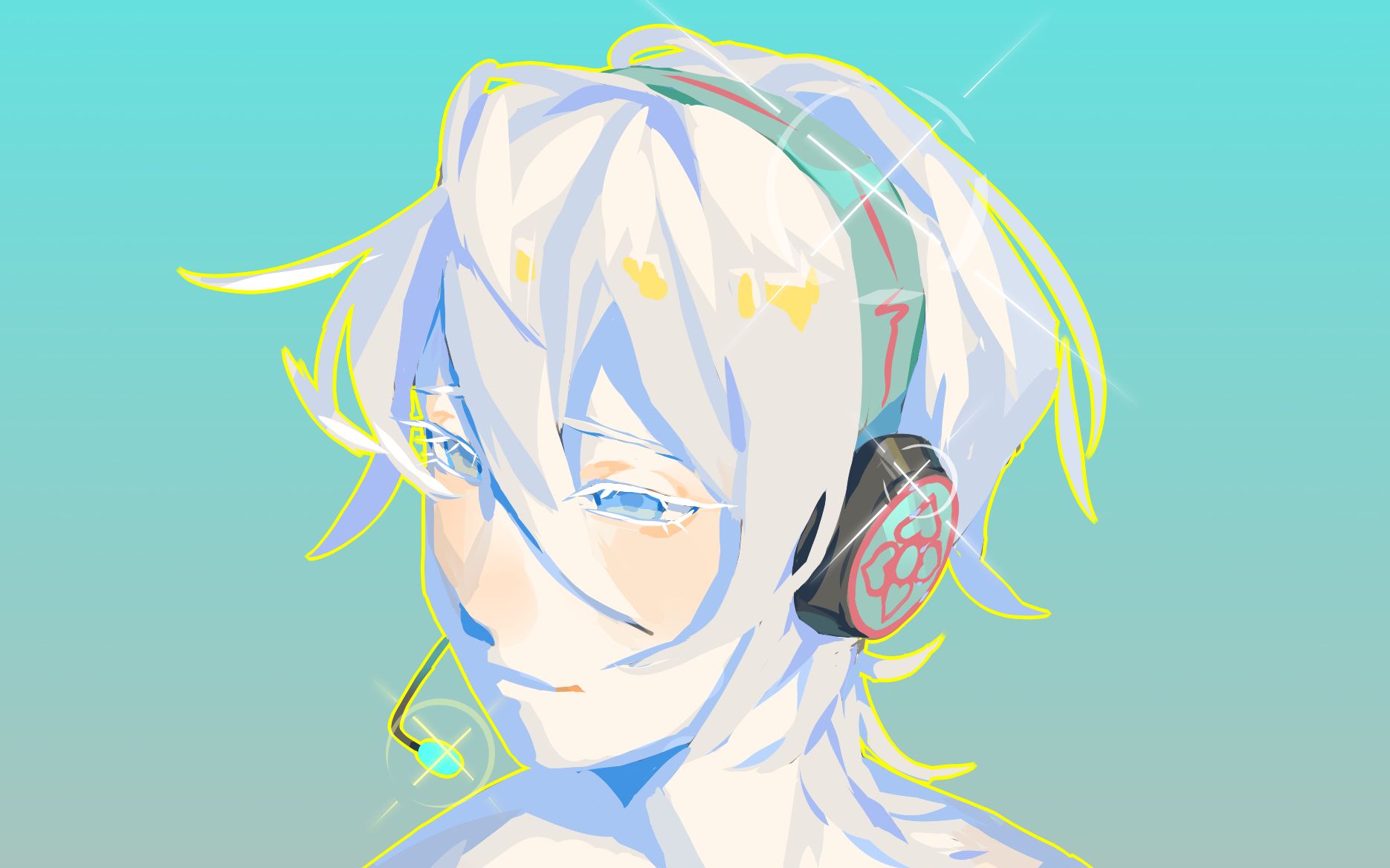 【板绘】言和小天使