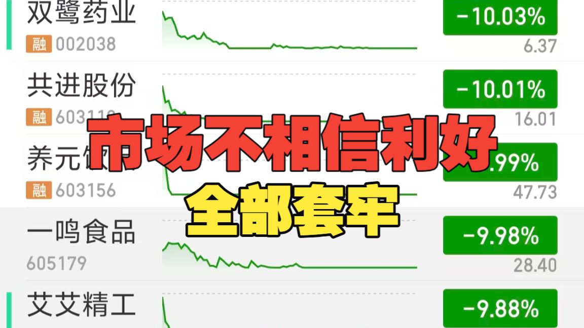 为了套我又发布了满屏利好，想跌是不需要理由的，豹爹帮我问问牛还回来吃饭吗