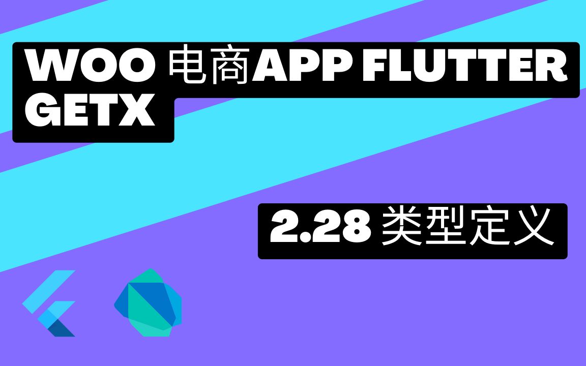 2022 Flutter Getx Woocommerce App 从零开始实战课程 | 2.28 Dart 类型定义  猫哥哔哩哔哩bilibili