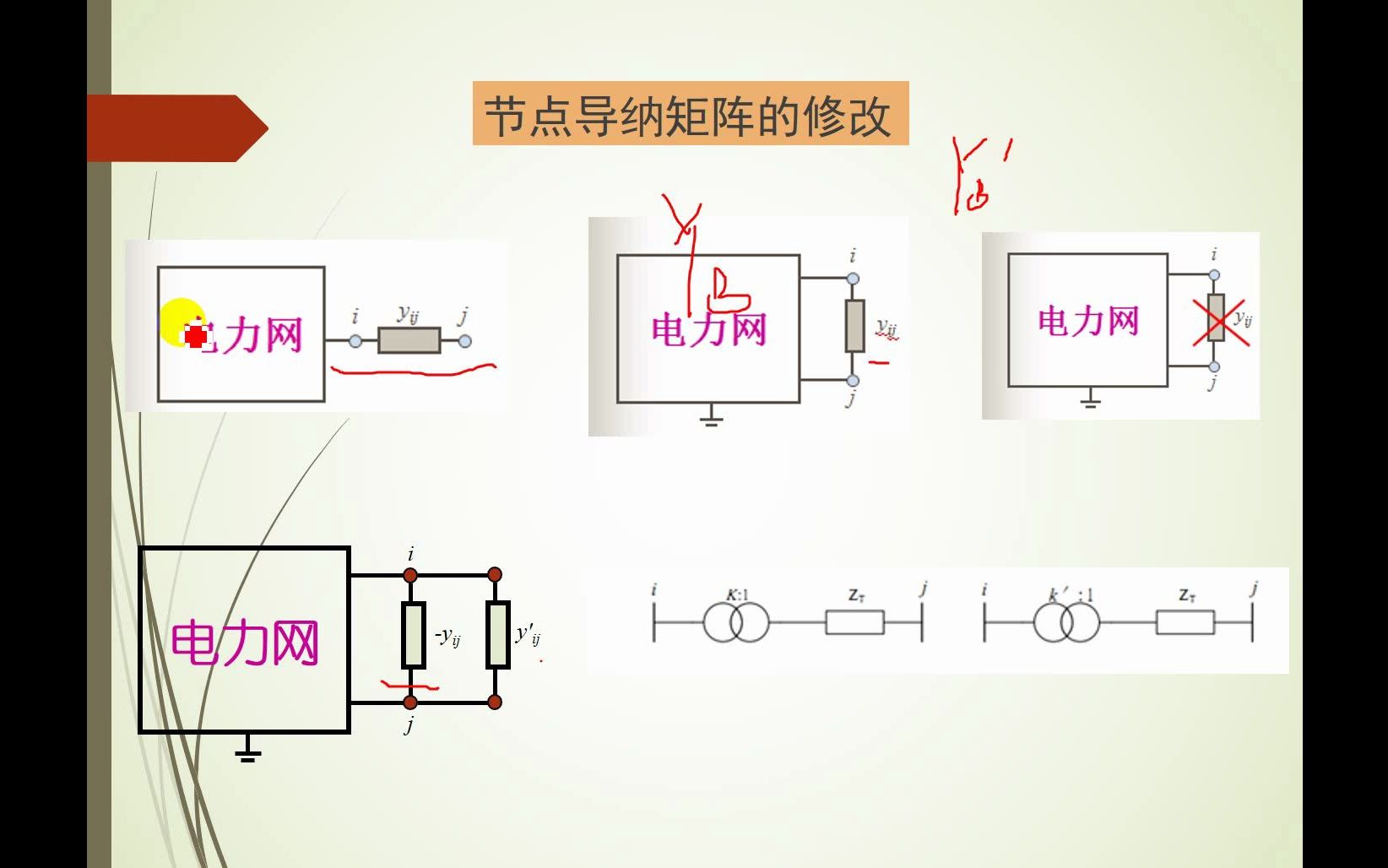 计算机法计算潮流节点导纳矩阵的修改哔哩哔哩bilibili