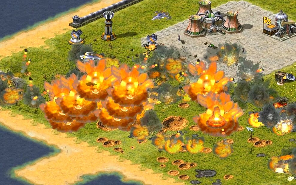 【红色警戒2兵临城下】以色列黑科技地震坦克试玩