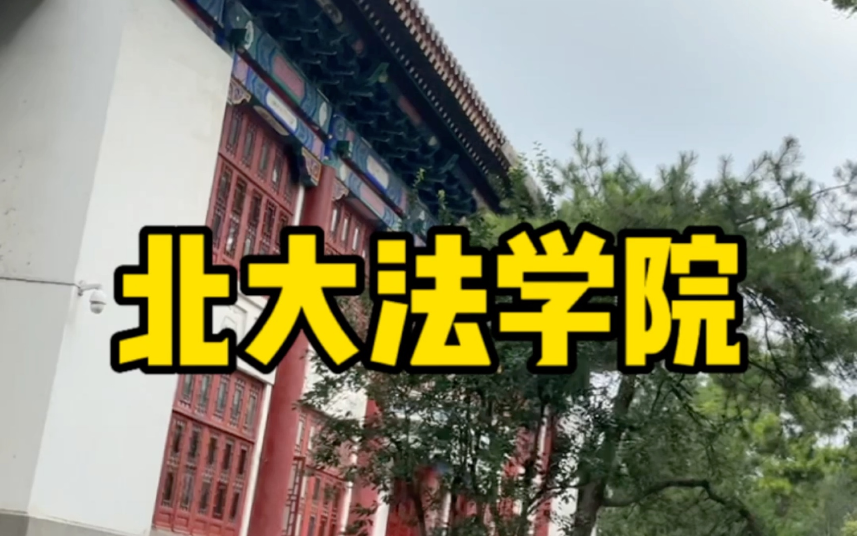 北大法学院哔哩哔哩bilibili