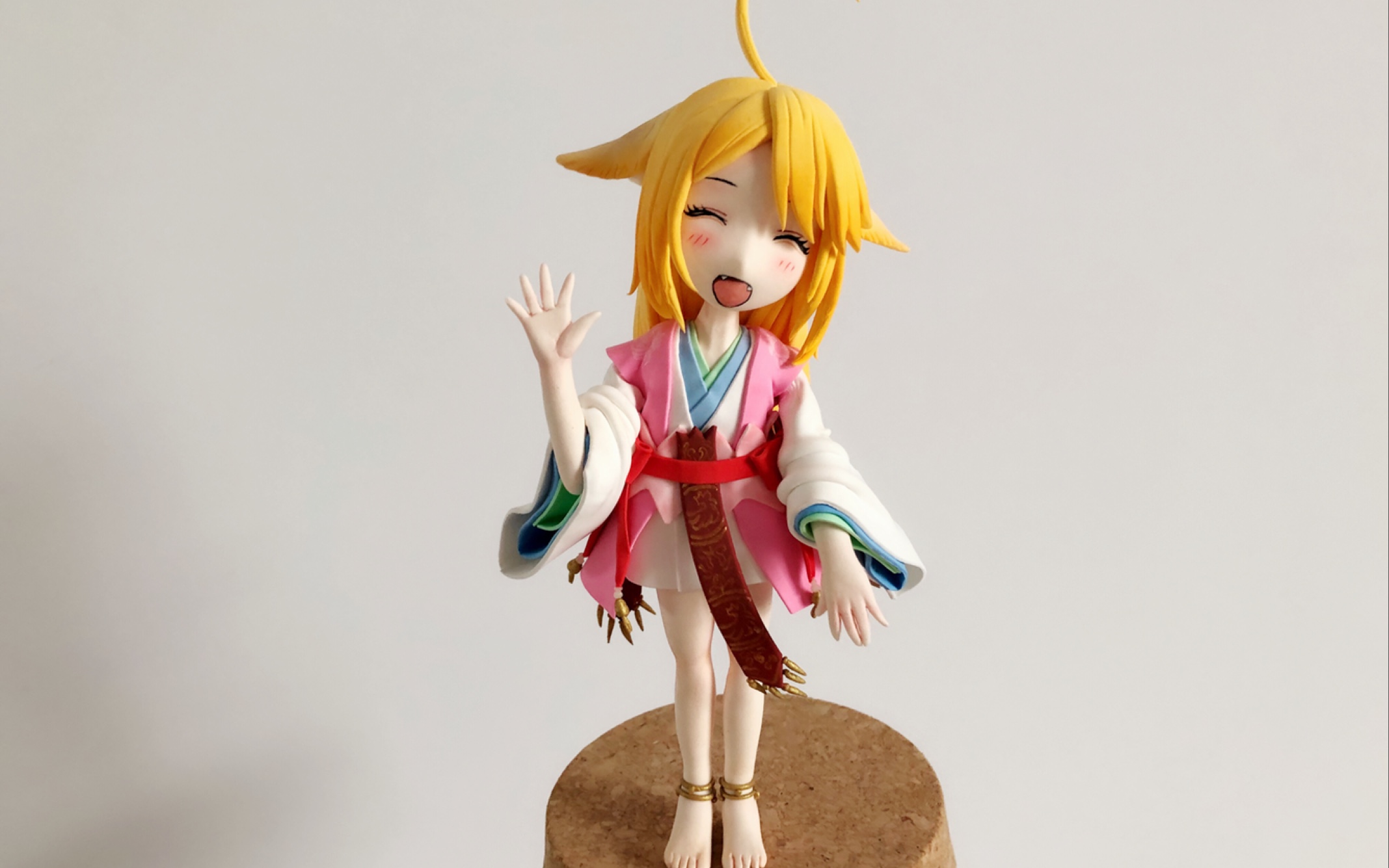 【狐妖小红娘涂山苏苏】用粘土捏一个苏苏吧!带部分过程