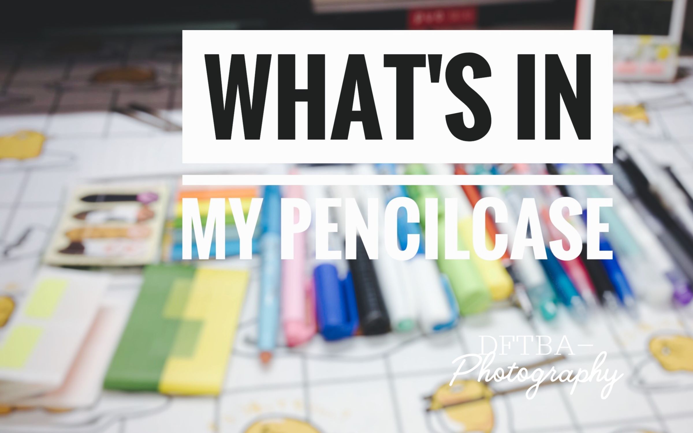 【文具分享】What's in My Pencilcase | 我的笔袋里有什么 | 你们问的笔袋来啦哔哩哔哩bilibili