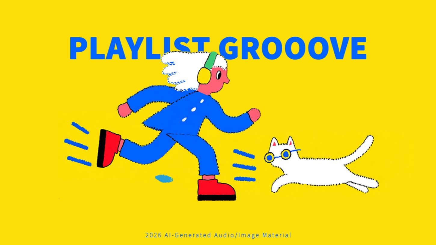 Playlist 『春日嬉跑? 少女与猫』| 8小时 | Groove Pop 律动歌单 /學習/專注/工作/咖啡廳 / Vol.001