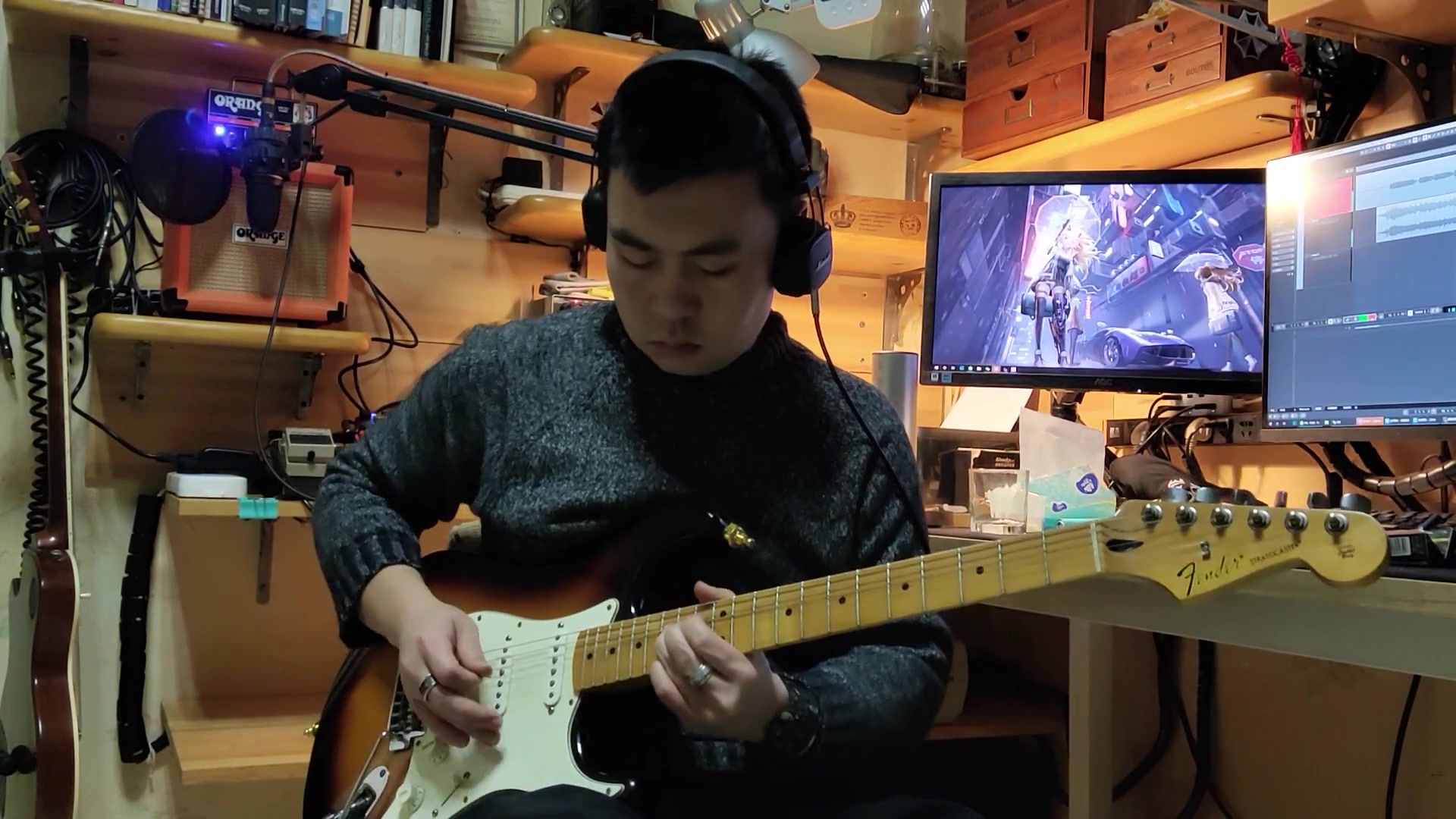 老男孩间奏solo演示 你一定想不到这是十年前的歌了_哔哩哔哩 (゜-゜)