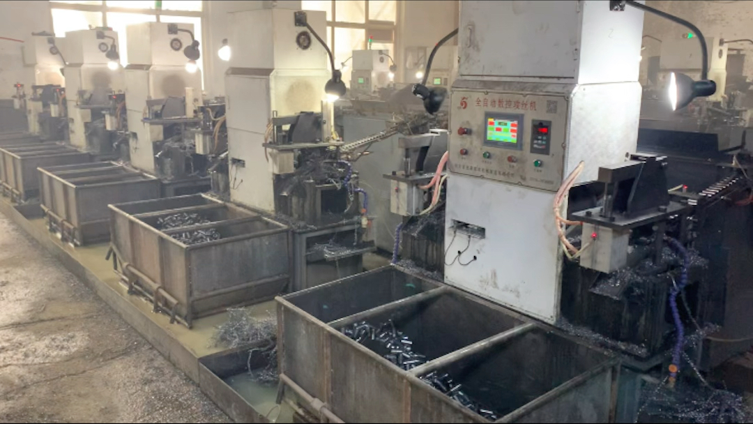 钢筋套筒生产自动化