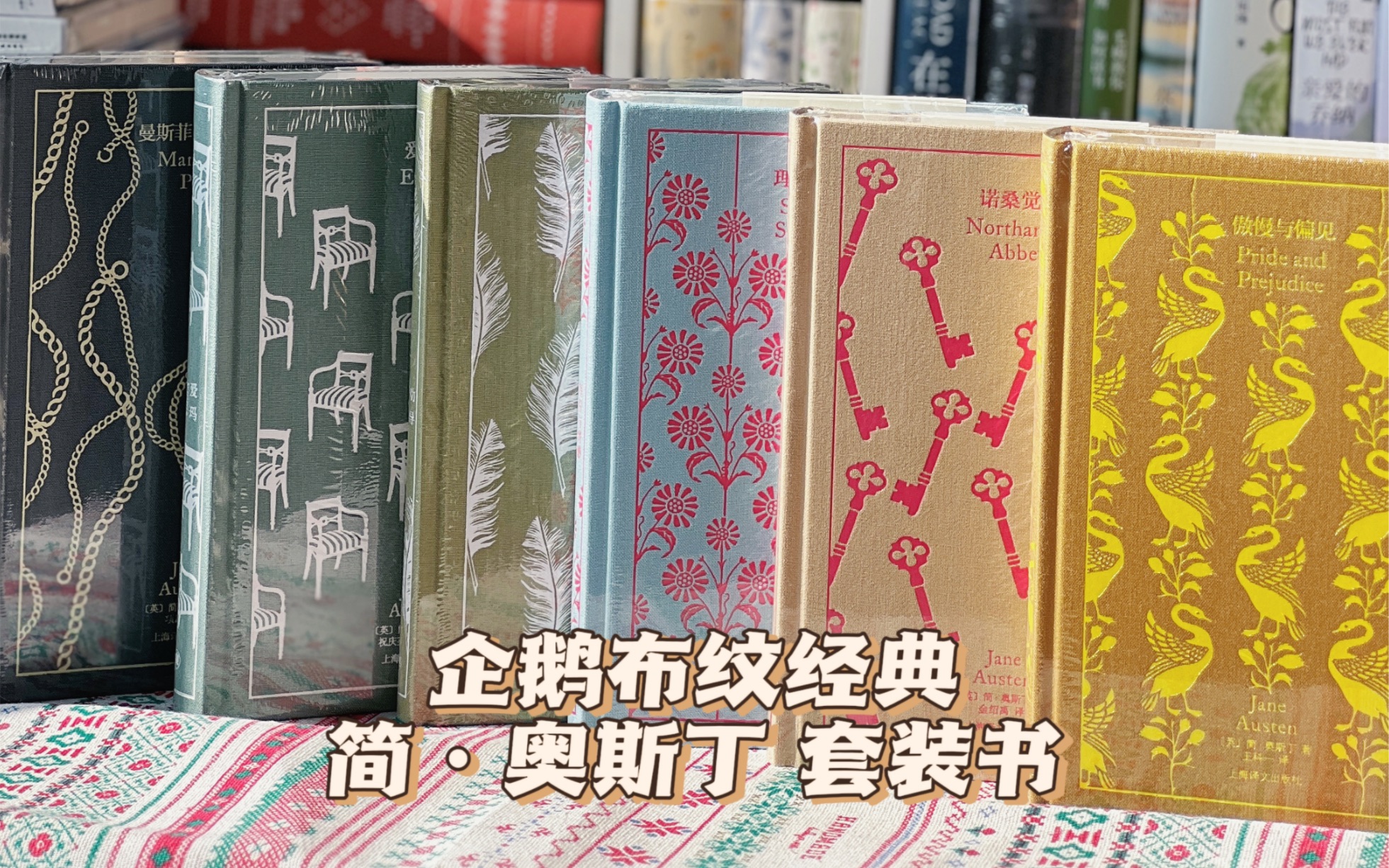 企鹅布纹经典!真的超爱的一套书.如果可以,我想拥有简ⷥ奦–露的人间清醒,真知灼见.哔哩哔哩bilibili