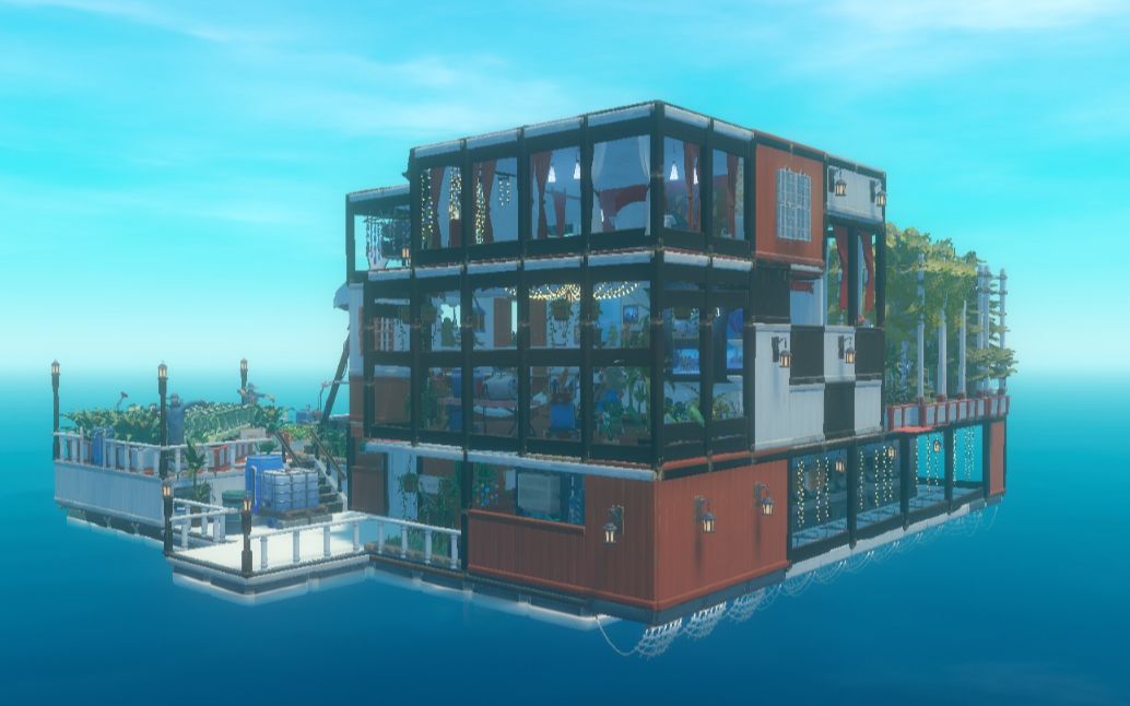 游戏《木筏求生》小别墅系列第二期【钢琴】