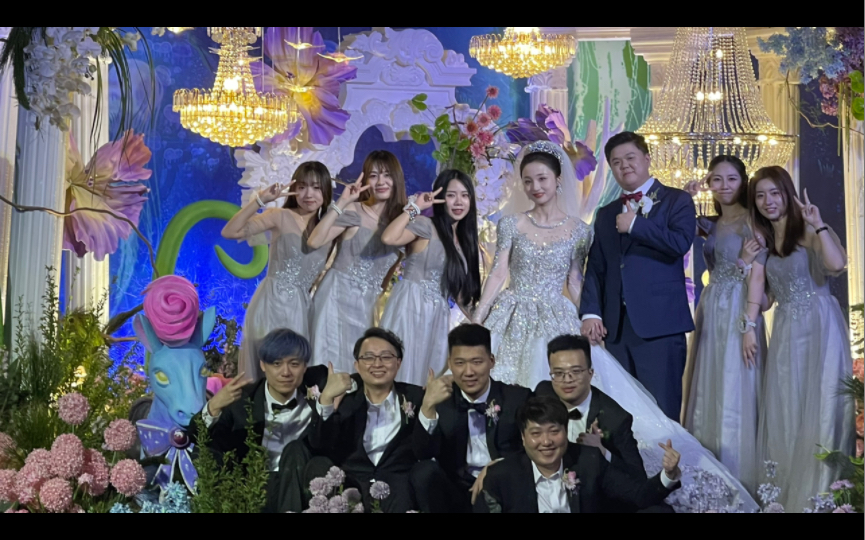 【4k高清】陈彦川结婚现场,私生饭视角,还跟超哥马甲合影了!