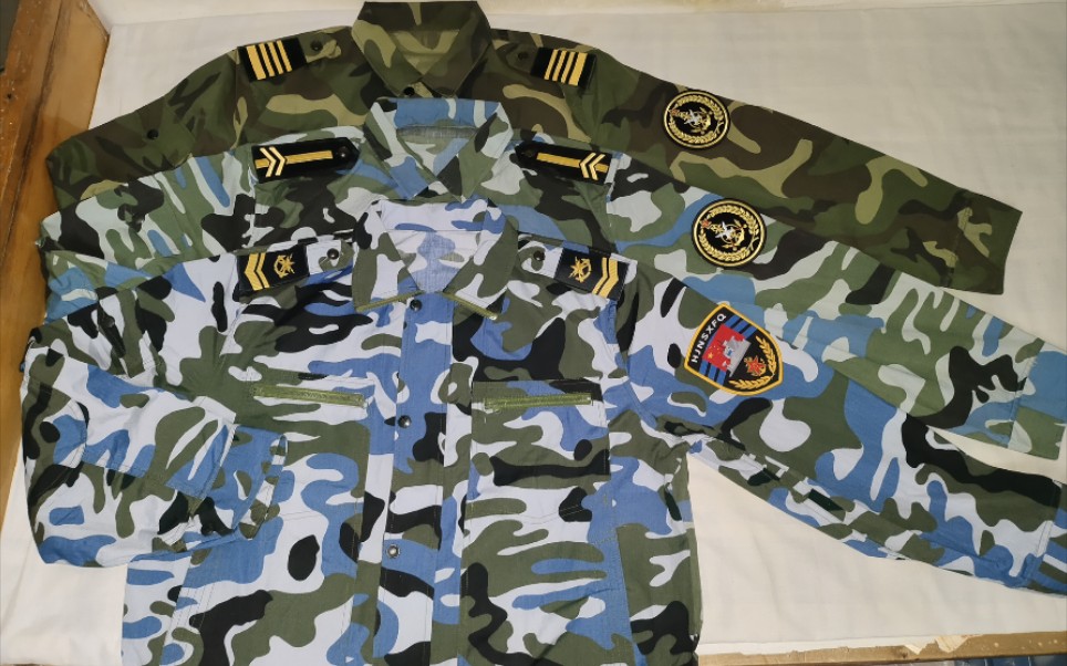 87式海军迷彩服图片