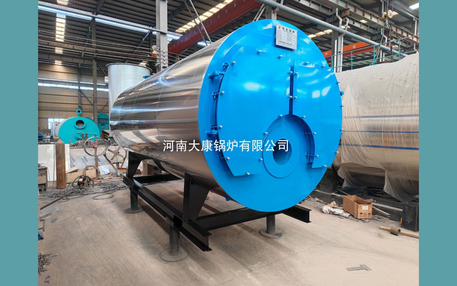 720万大卡取暖柴油热水锅炉河南银晨锅炉