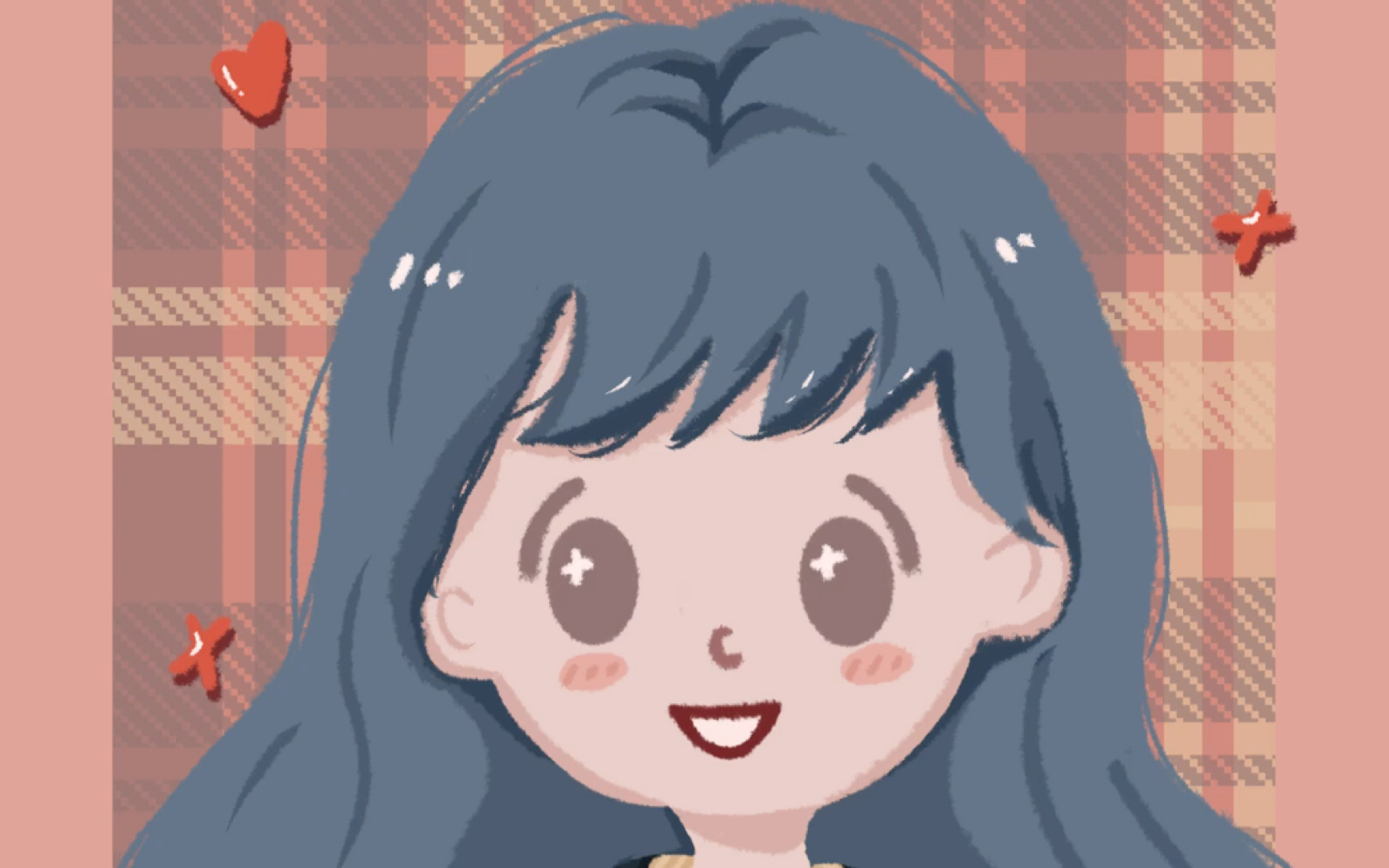 procreate 周慧敏 手绘头像