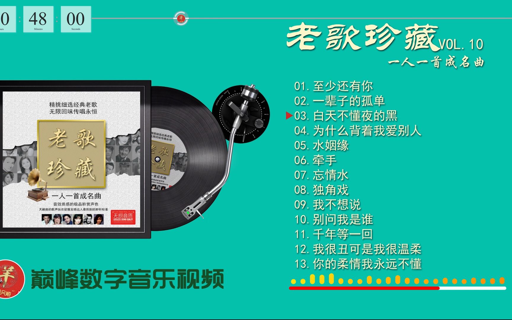 [图]群星《老歌珍藏一人一首成名曲》CD10