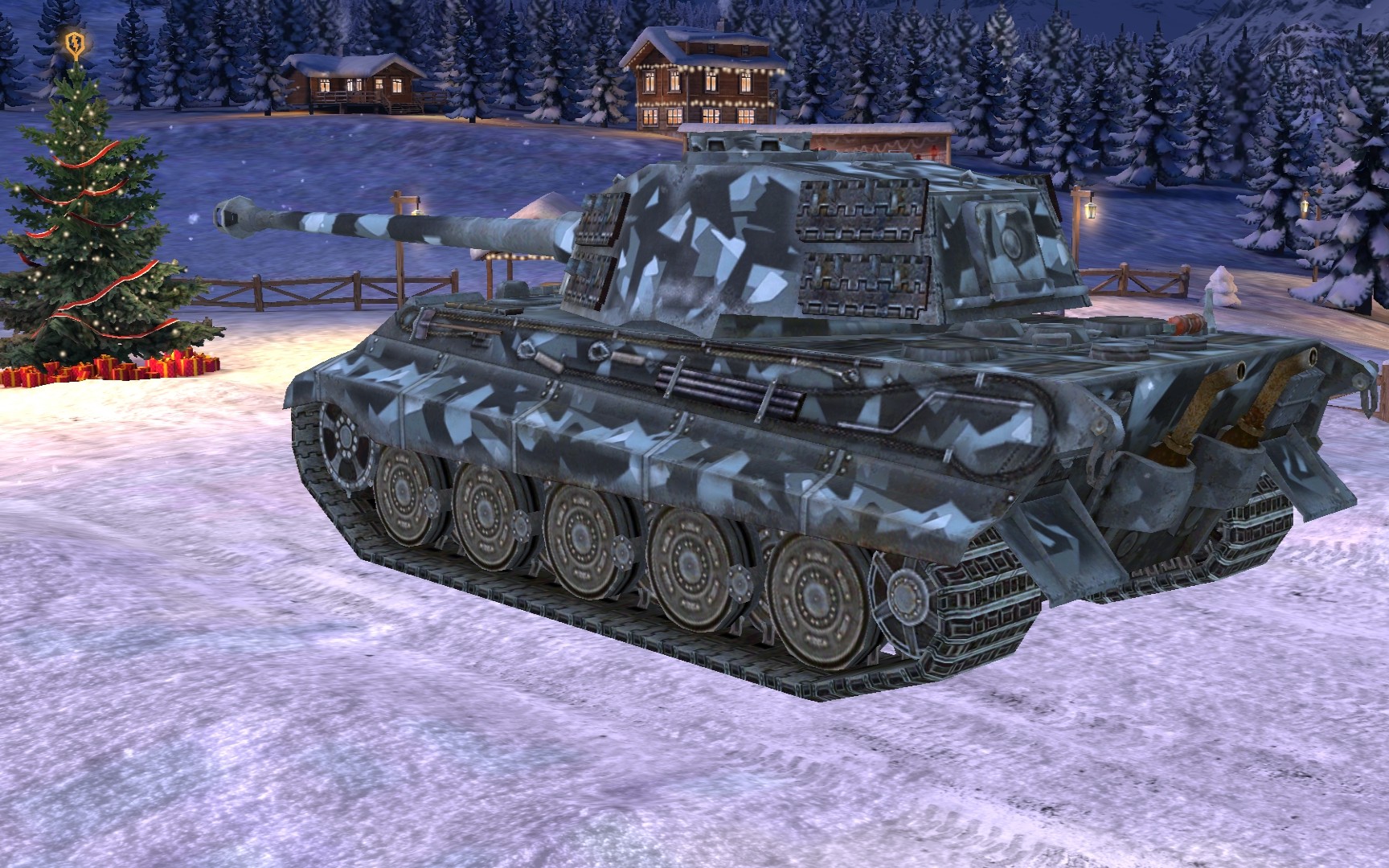 坦克世界闪击战德三最强虎王酱威武