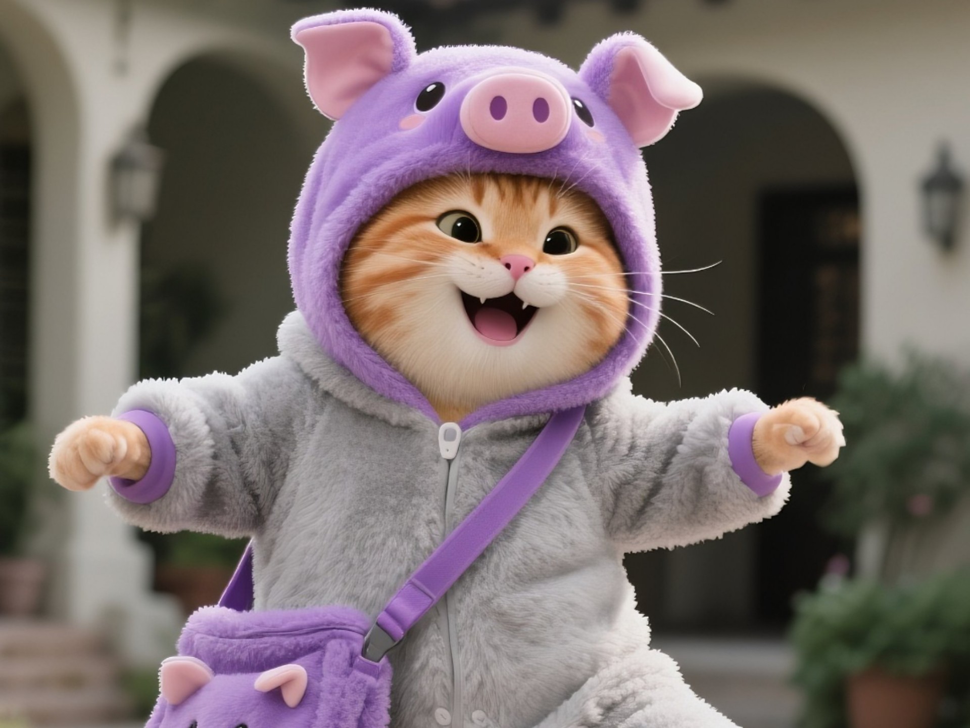 你已经成功把胖橘猫惹怒了!接受惩罚吧