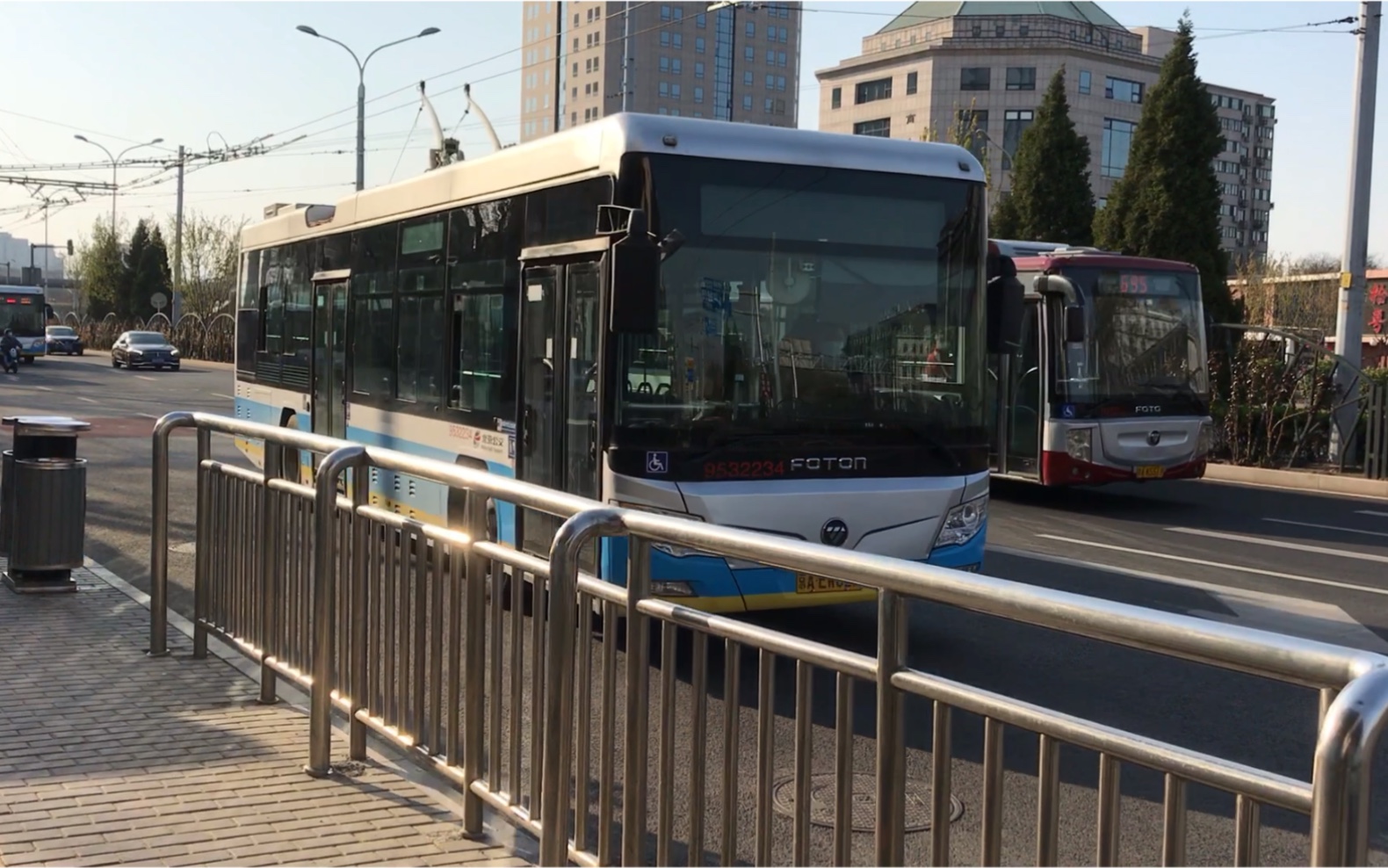 北京公交107路肖姐报站白石桥东东直门枢纽站