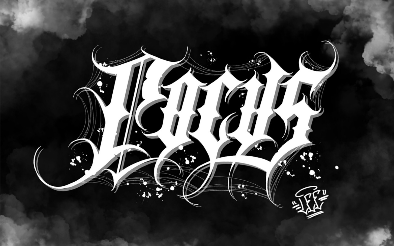 ipad书写花体字day4.