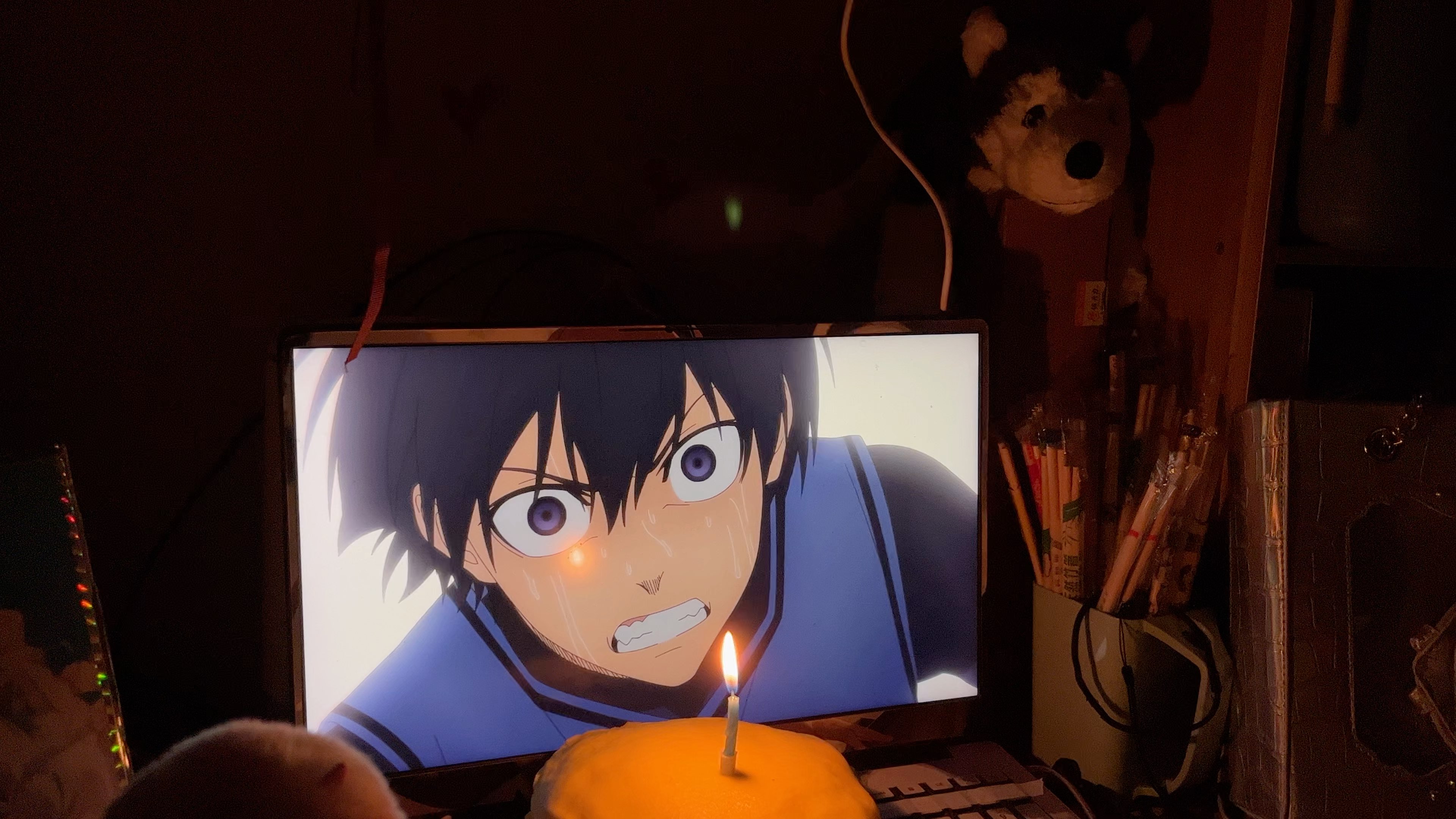 daily|舍友生日怎么能没有nagi吹蜡烛呢