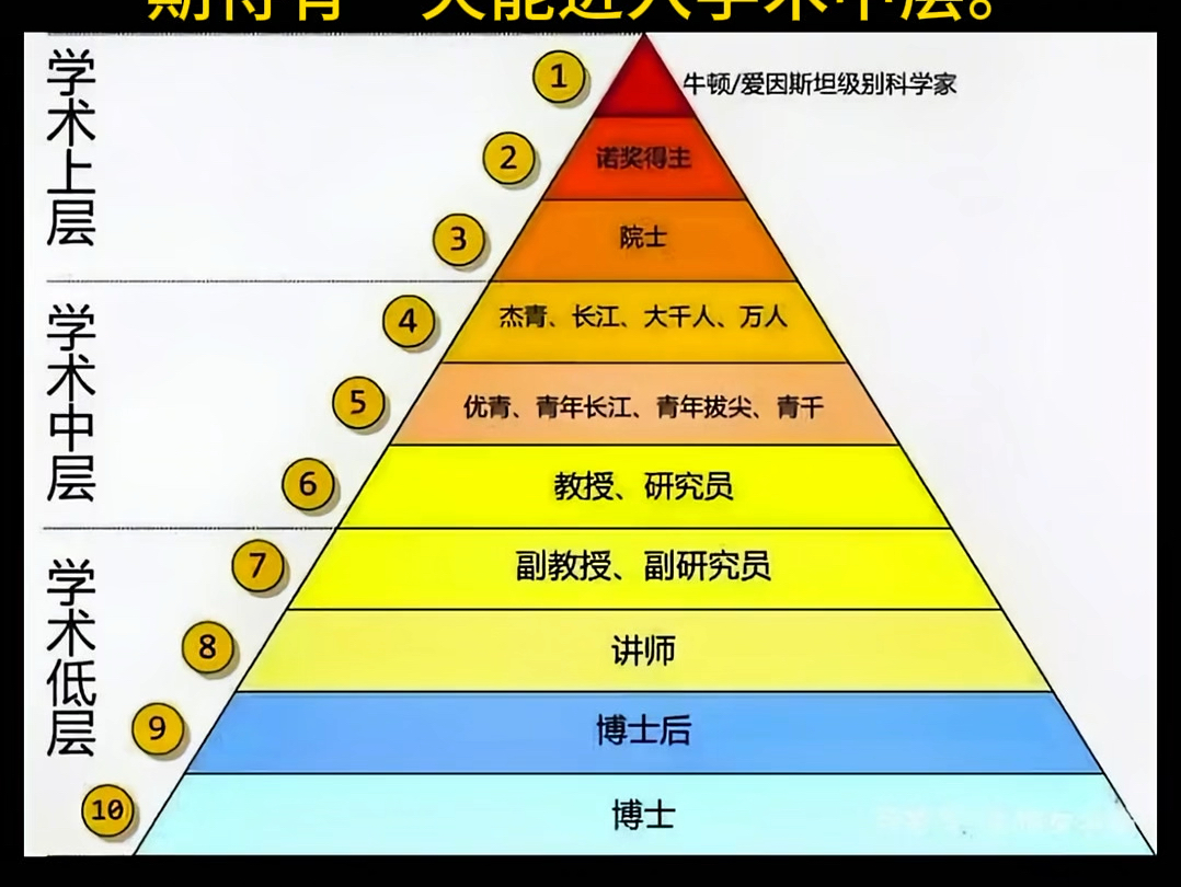 不管是经历了20几年的学习和工作,还是在学术底层摸爬滚打,期待有一天能进入学术中层.哔哩哔哩bilibili