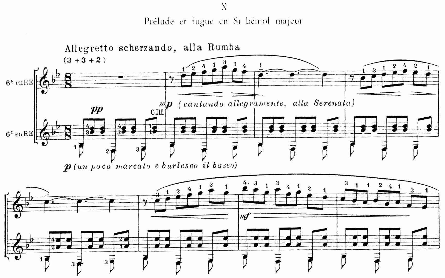 活动  巴西吉他二重奏 泰德斯克 bb大调前奏和赋格 古典吉他乐谱