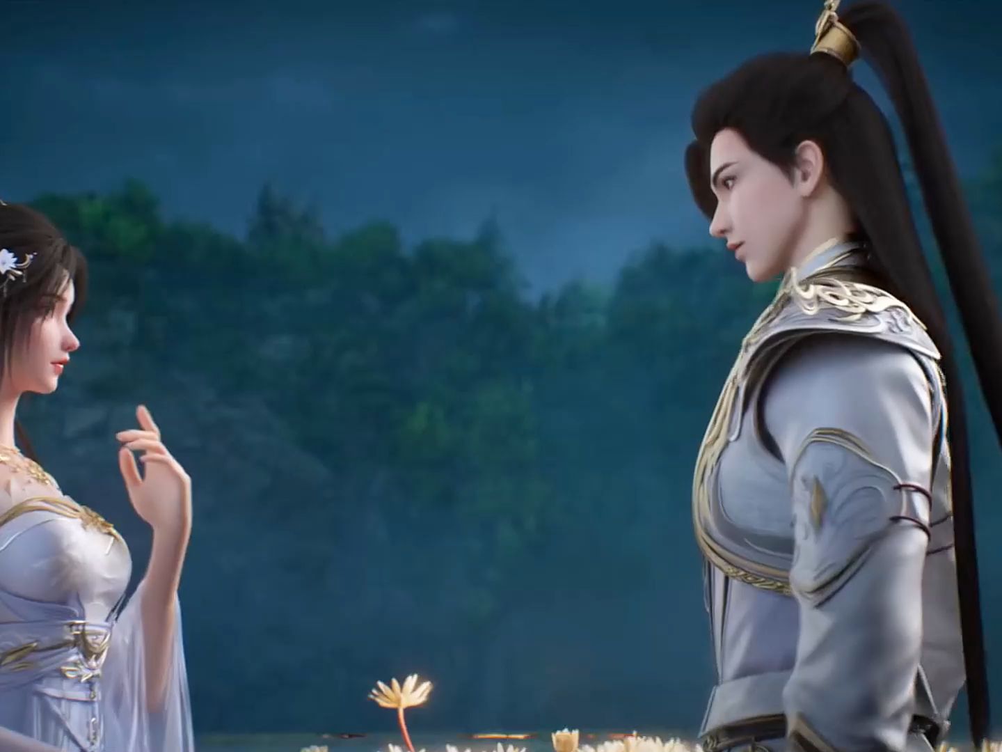 清漪跟石昊共浴仙池,有画面感了!