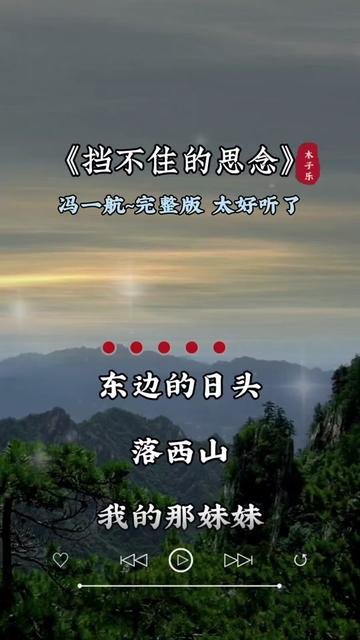 挡不住的思念 #用音乐诉说情感 #这首歌唱出了多少人的心酸和无奈