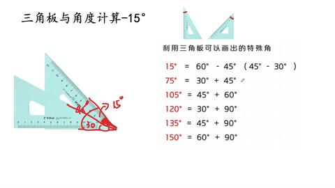 四上 课本精讲 第二单元 三角板与角度计算 哔哩哔哩 四上 课本精讲 第二单元 三角板与角度计算 哔哩哔哩