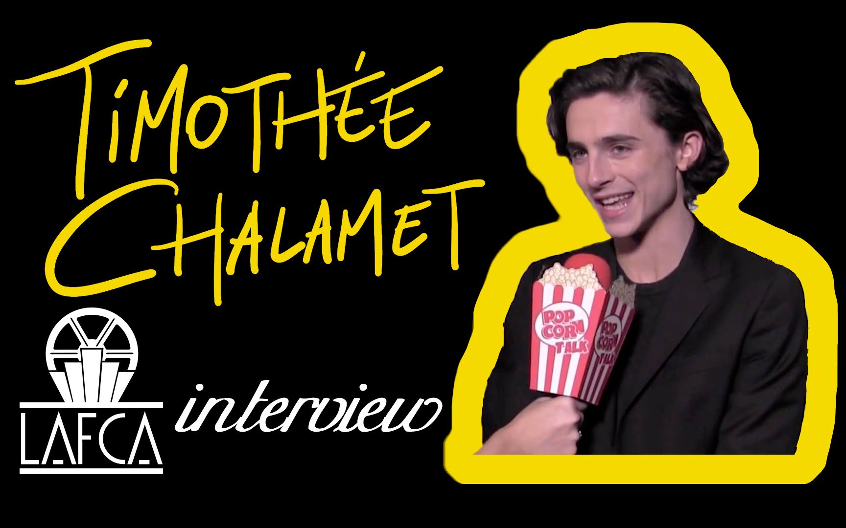 timotheechalamet甜茶timmy在第43届洛杉矶影评协会颁奖礼红毯采访la