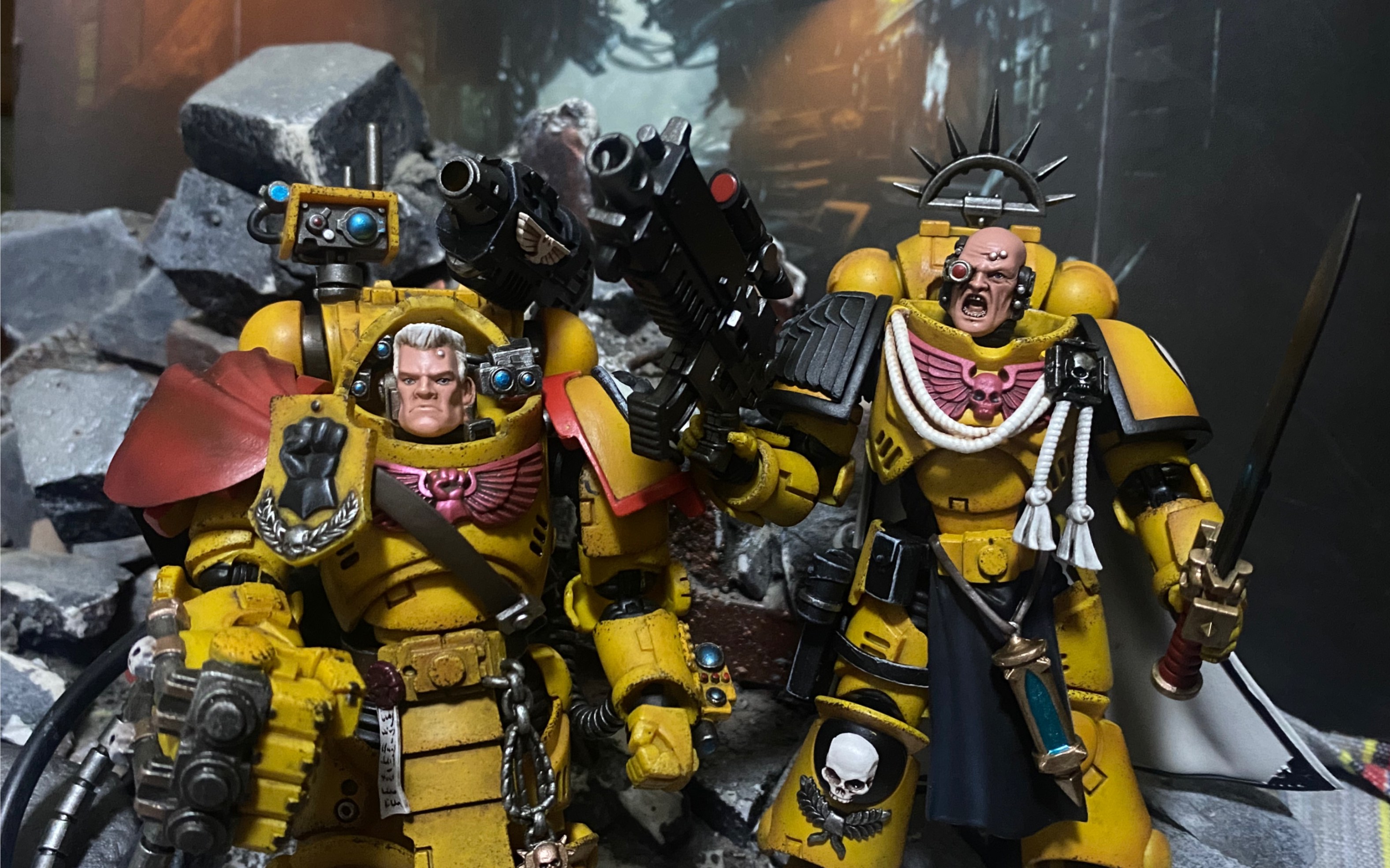 半仙测评之暗源战锤帝国之拳连长加拉顿,副连长