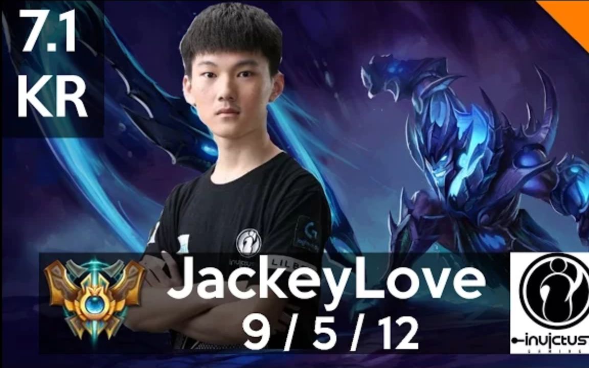 【lol】ig jackeylove 德莱文vs rng uzi 女警201701011_哔哩哔哩