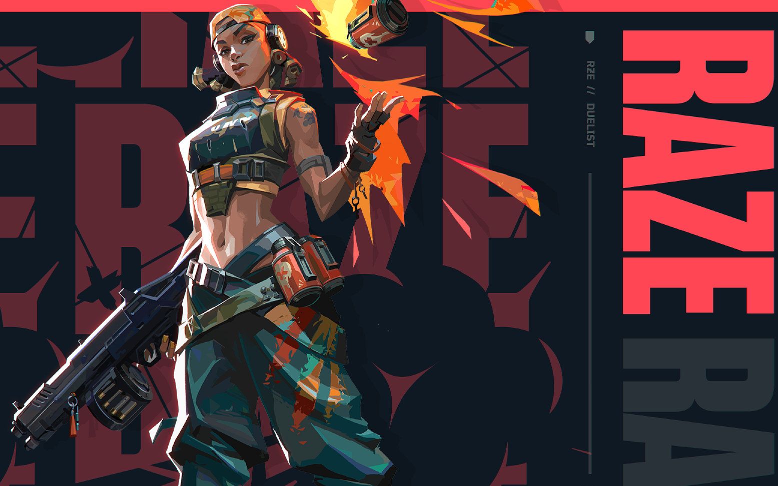 valorant韩服内测raze个人不是很精彩集锦