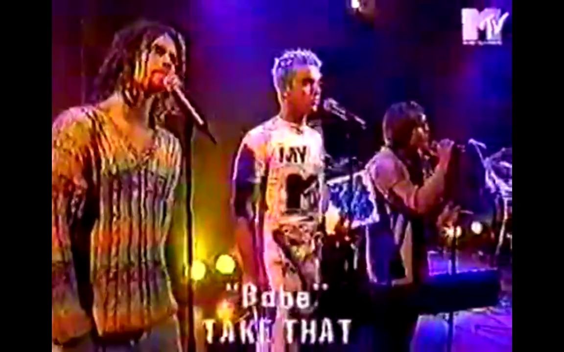 [图]【Take That】Babe （Live on MTV Most Wanted 1995）