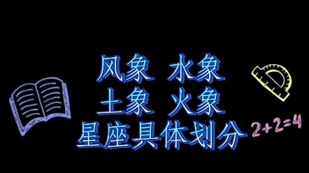 快来看看你是 啥 象 星 座 吧