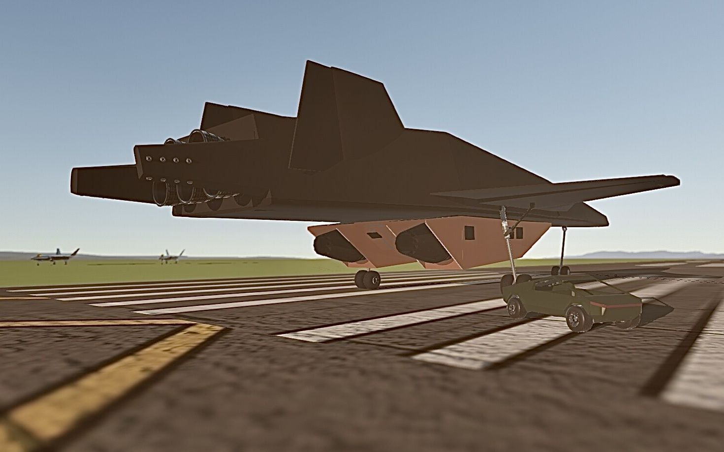 我的三体——高边疆号空天飞机 简单火箭2仿制