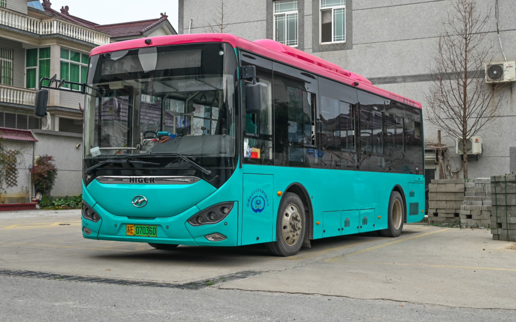 [pov474]苏州吴江公交 7316路 吴江第五人民医院→7号圩 前方展望