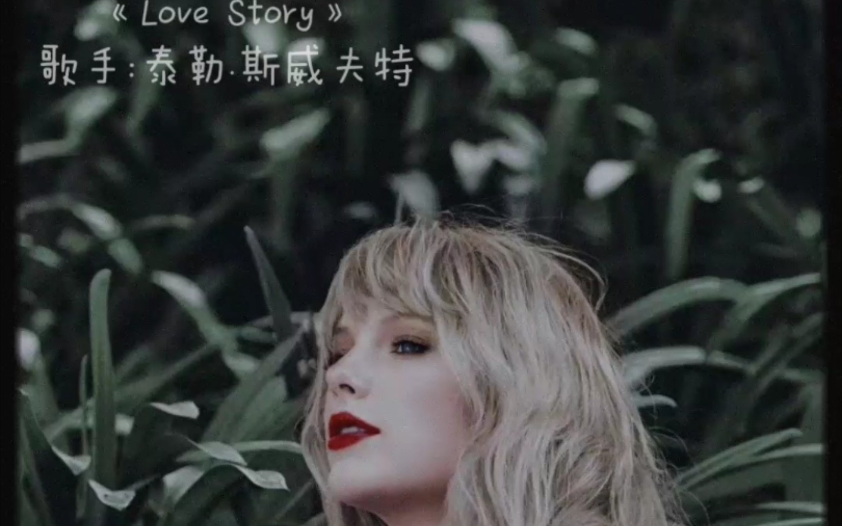 活动作品lovestory爱情故事霉霉